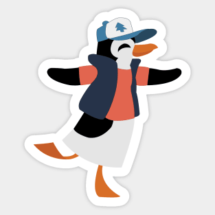 Dipper Penguin Sticker